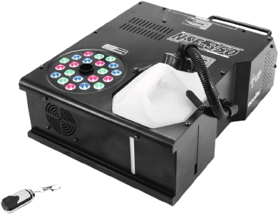 Eurolite NSF-350 LED Hybrid Spray Fog — Nebelgeysir mit RGB-LEDs · 1.500 W