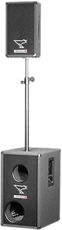 Syrincs alpha S3-System — Passives Satellitensystem · S3-101 + S3-154