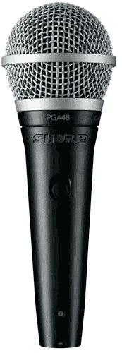Shure PGA48 — Kabelmikrofon · Sprache